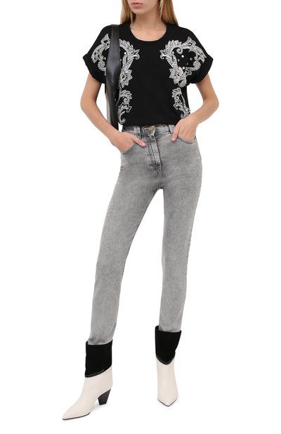 Хлопковая футболка BALMAIN, арт. UF11351/P050, фото 3