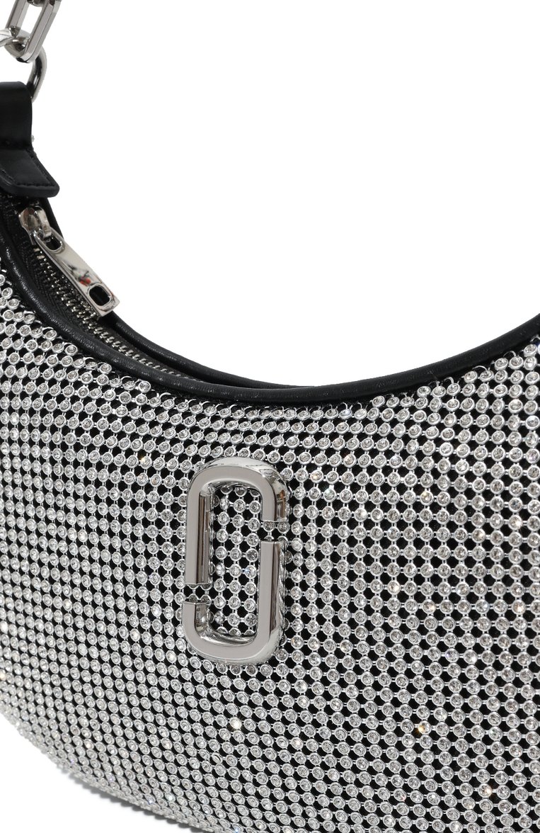 Женская сумка the curve MARC JACOBS (THE) серебряного цвета, арт. 2R3HSH056H01 | Фото 3 (Материал: Металл; Размер: small; Женское Кросс-КТ: Вечерняя сумка)