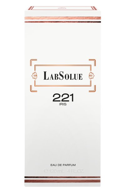 Парфюмерная вода 221 iris (120ml) LABSOLUE, арт. 8011530000776, фото 2