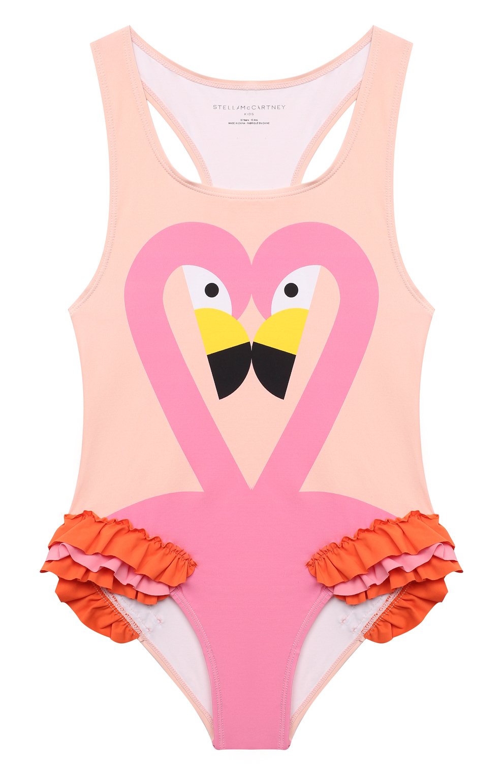 Слитный купальник STELLA MCCARTNEY розового цвета по цене 6660 руб., арт. 602809/SQK62, фото 1 Слитный купальник STELLA MCCARTNEY, арт. 602809/SQK62, фото 1