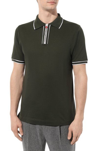 Хлопковое поло KITON, арт. UK1267, фото 3