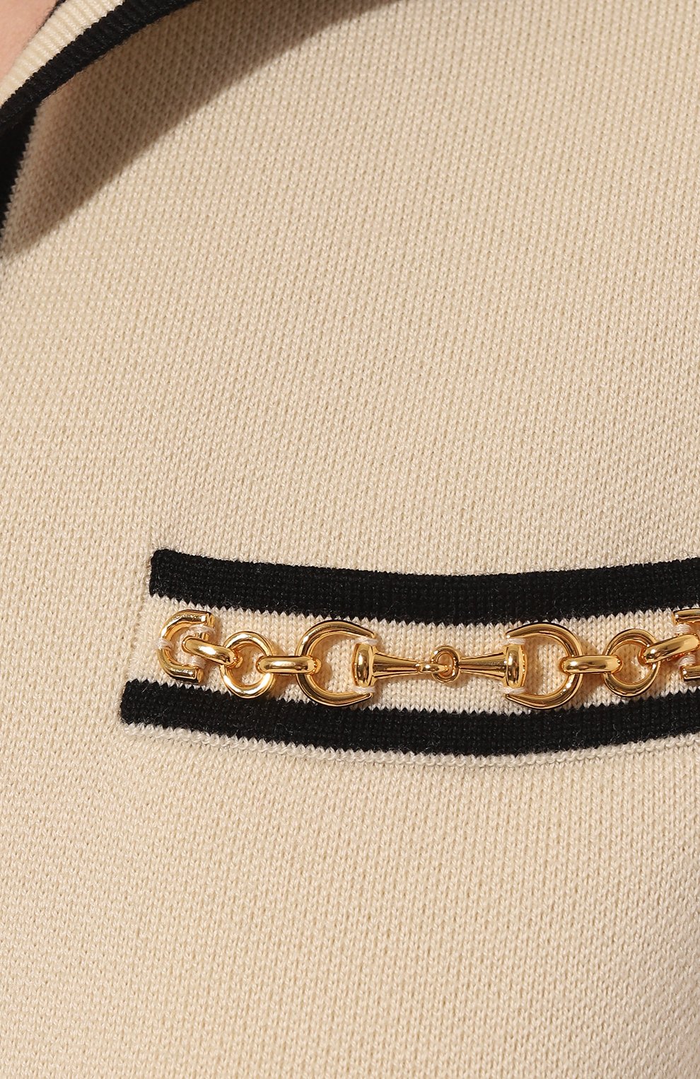 Шерстяное поло GUCCI, арт. 649844 XKBNZ, фото 5