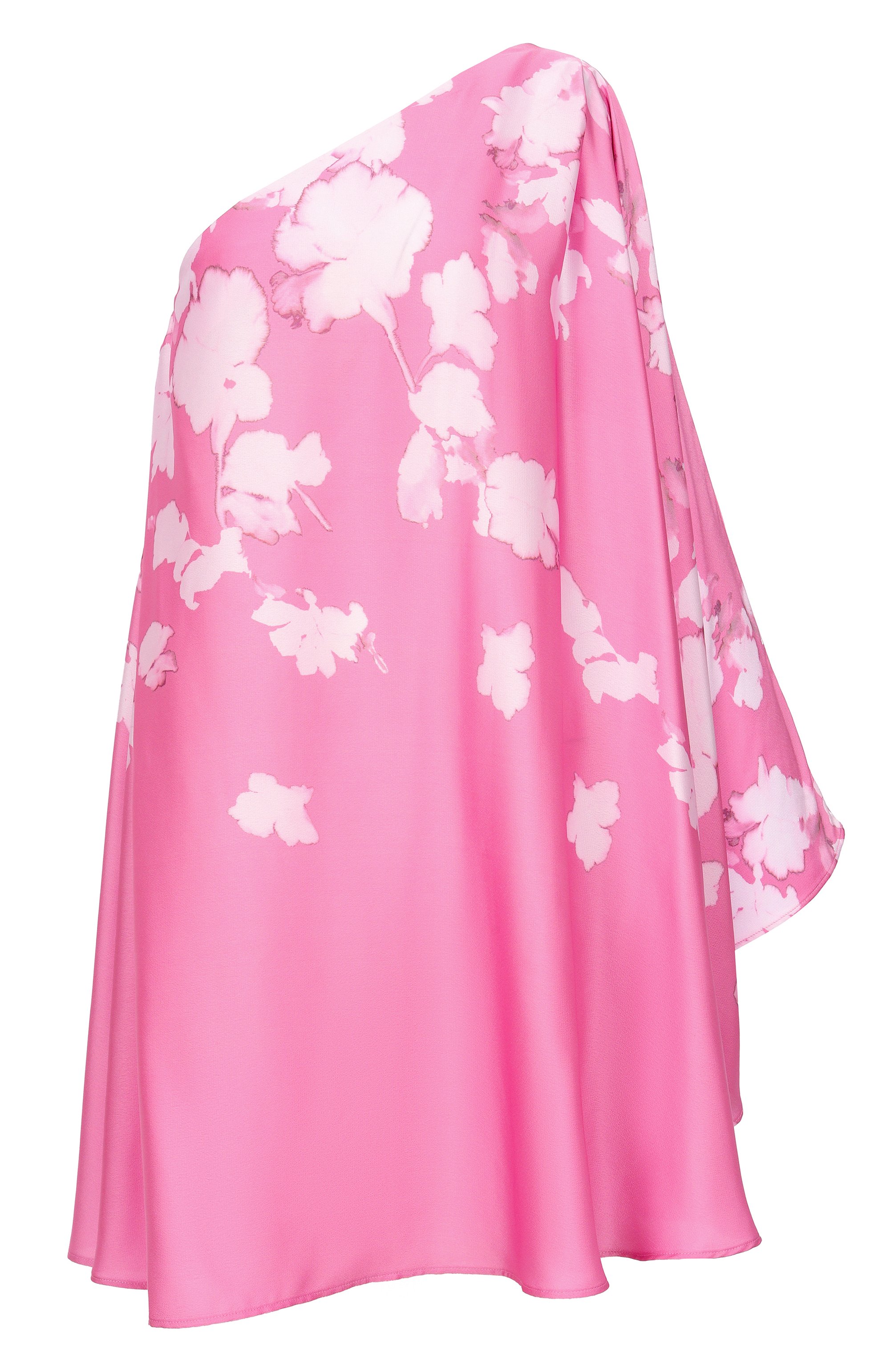 Атласное платье LIU JO розового цвета по цене 41390 руб., арт. CA5386TS872, фото 1 Атласное платье LIU JO, арт. CA5386TS872, фото 1