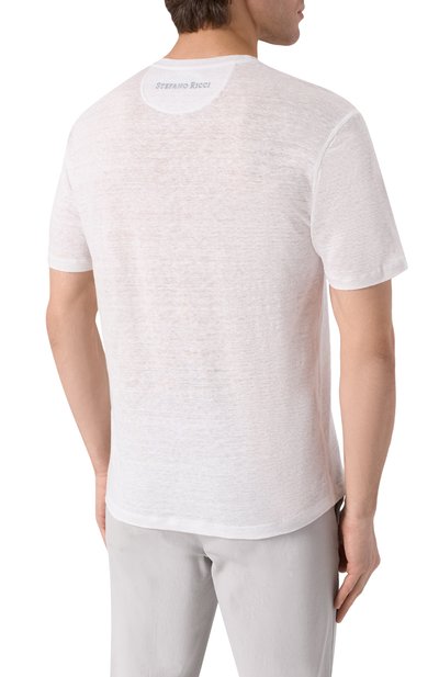 Льняная футболка STEFANO RICCI, арт. MNH5204460/LN, фото 4