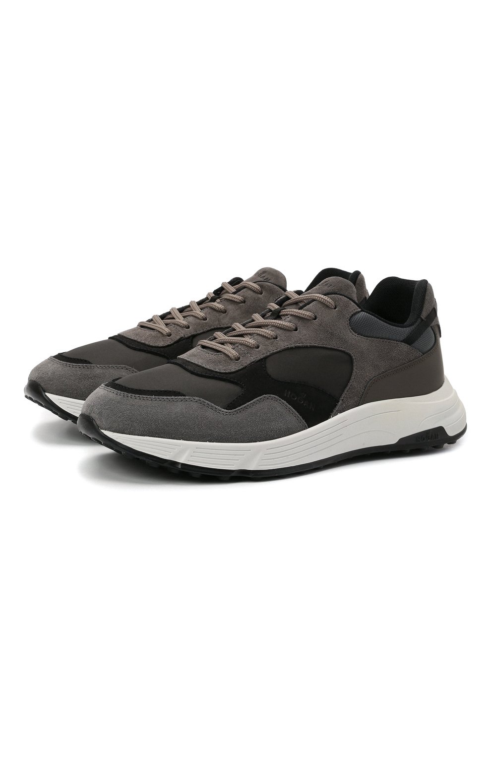 Комбинированные кроссовки HOGAN, арт. HXM5630DM90QDH, фото 1