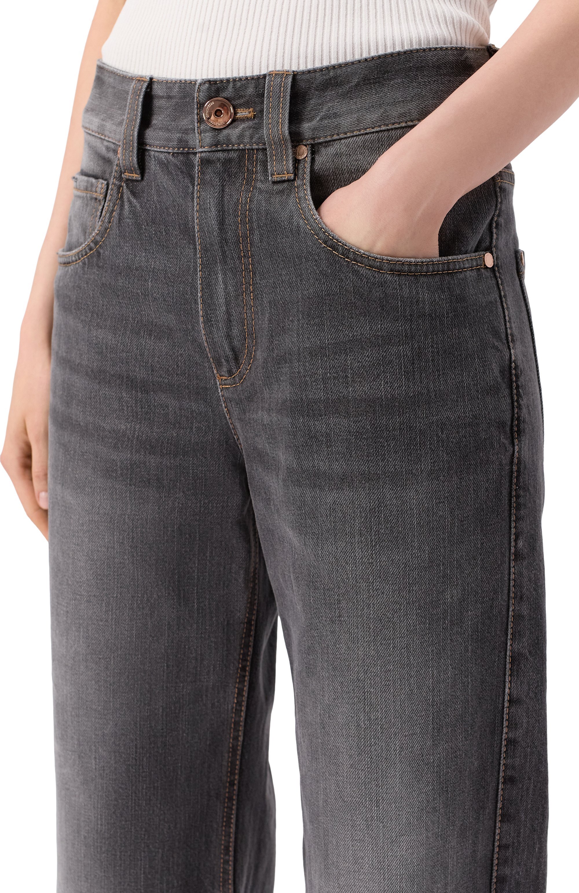 Джинсы BRUNELLO CUCINELLI, арт. MP095P5565, фото 5