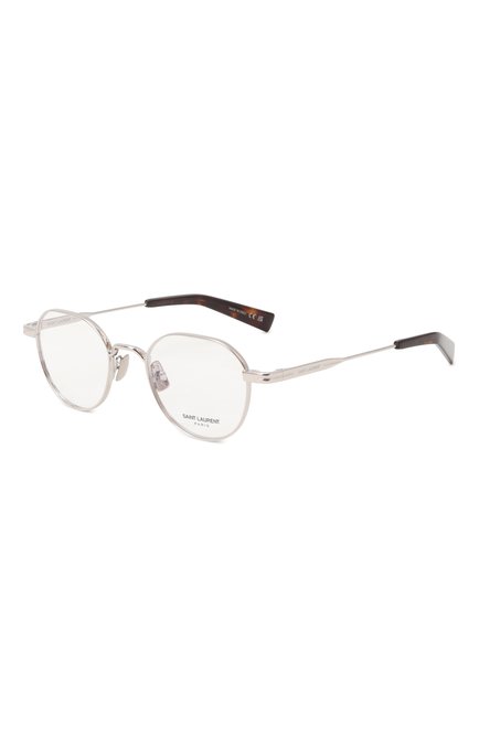 Женские оправа SAINT LAURENT серебряного цвета, арт. SL 730 002 | Фото 1 (Региональные ограничения белый список (Axapta Mercury): Не проставлено; Нос: Не проставлено)