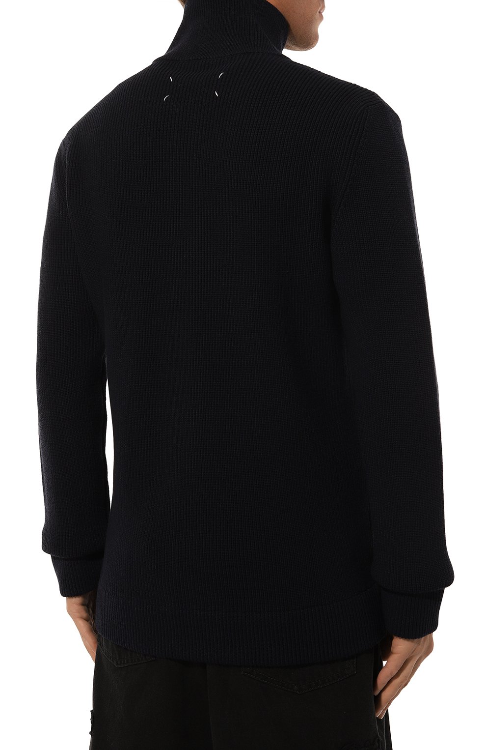 Кардиган из хлопка и шерсти MAISON MARGIELA, арт. SI1HA0013/S17781, фото 4