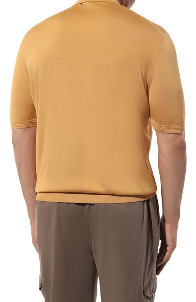 Шелковое поло STEFANO RICCI, арт. K616215P13/F24101, фото 4