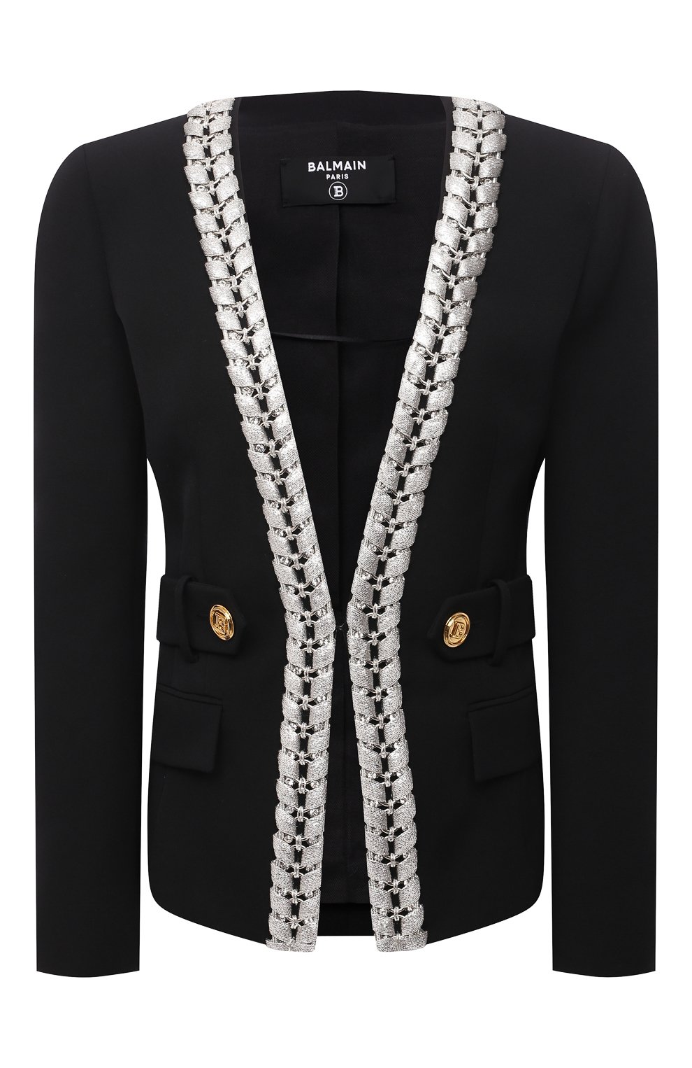 Шерстяной жакет BALMAIN, арт. WF0SI151/P100, фото 1