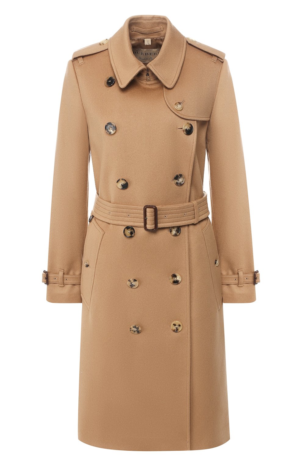 Кашемировое пальто BURBERRY бежевого цвета по цене 325500 руб., арт. 8004098, фото 1 Кашемировое пальто BURBERRY, арт. 8004098, фото 1