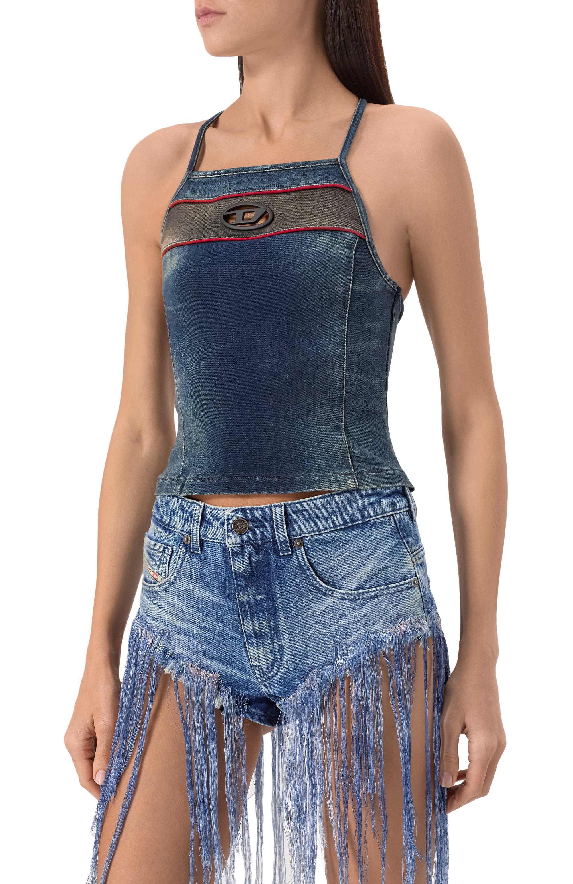 Джинсовый топ DIESEL, арт. A17349/0ABCZ, фото 3