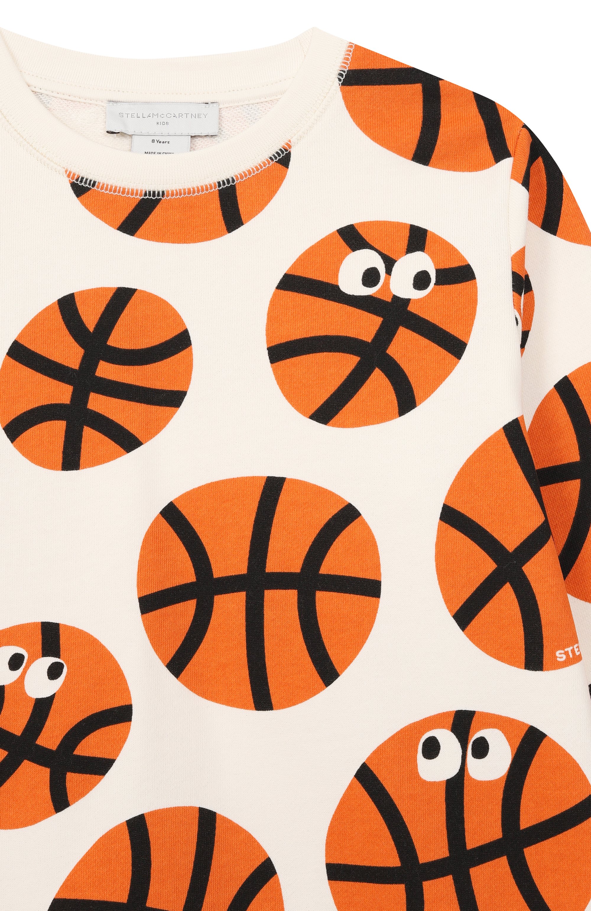 Хлопковый свитшот STELLA MCCARTNEY, арт. TY4Q70, фото 3