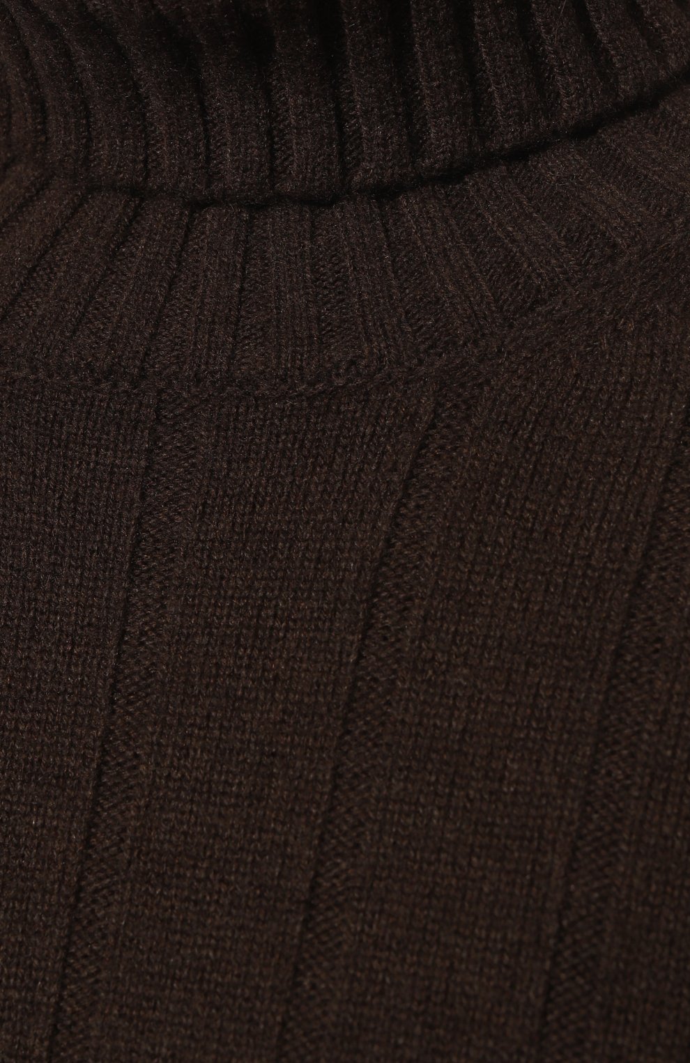 Платье из шерсти и кашемира CREM38 темно-коричневого цвета по цене 76200 руб., арт. CREM250 LATA, фото 5 Платье из шерсти и кашемира CREM38, арт. CREM250 LATA, фото 5