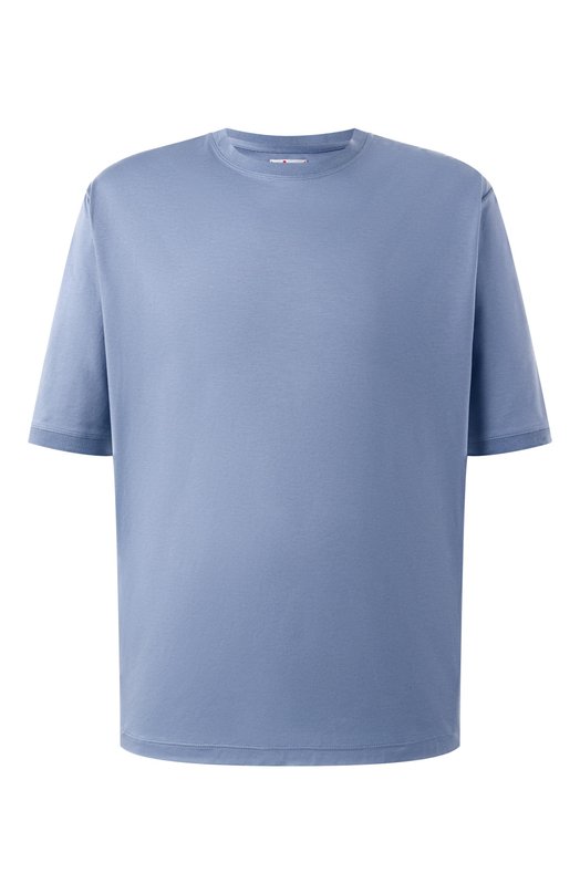 Хлопковая футболка Kiton UMC029H0920004_5XL-8XL Серый UMC029H0920004_5XL-8XL