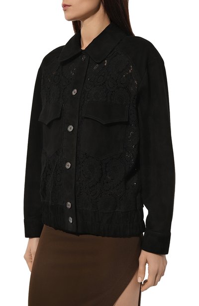 Комбинированный бомбер MVST, арт. TDBCK-Y105, фото 3