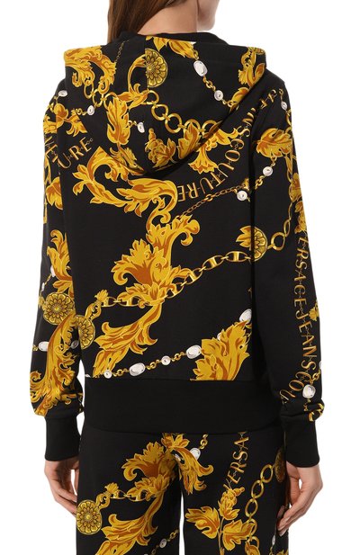 Хлопковая толстовка VERSACE JEANS COUTURE, арт. 75HAI306/FS111, фото 4