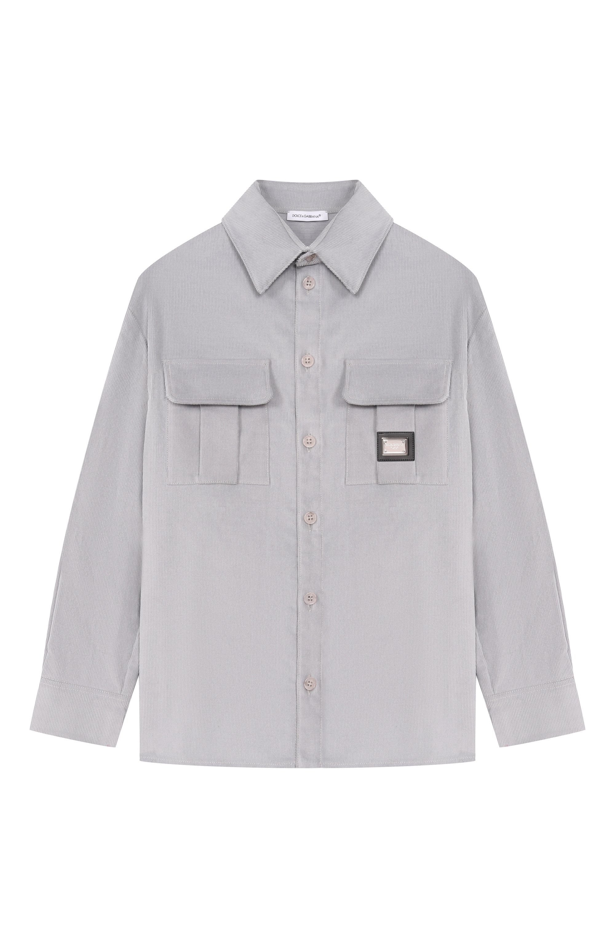 Вельветовая рубашка DOLCE & GABBANA, арт. L44S86/FUWFI, фото 1