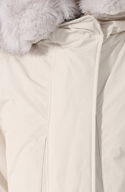 Парка military WOOLRICH белого цвета по цене 136500 руб., арт. WWCPS2814/UT0573, фото 5 Парка military WOOLRICH, арт. WWCPS2814/UT0573, фото 5