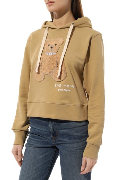 Хлопковое худи PALM ANGELS, арт. PWBB075F24FLE002, фото 3