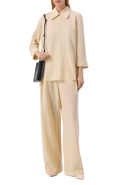 Женские шерстяные брюки JIL SANDER, арт. J02KA0383/J40171