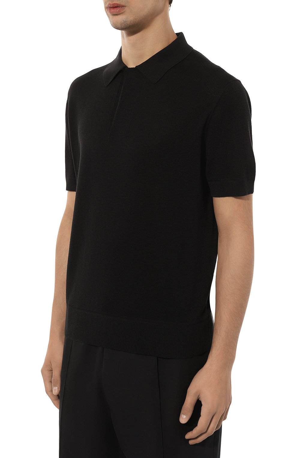 Поло из шелка и хлопка TOM FORD, арт. KPS005/YMS013F23, фото 3