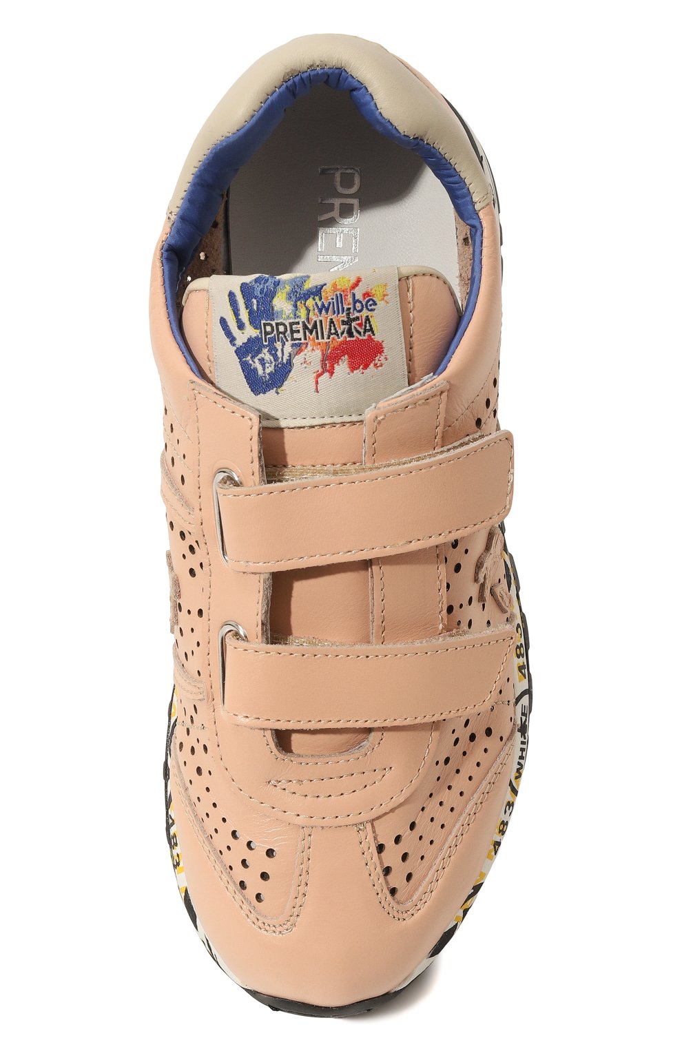 Кожаные кроссовки PREMIATA WILL BE, арт. 18021876/LUCY V/27-35, фото 4