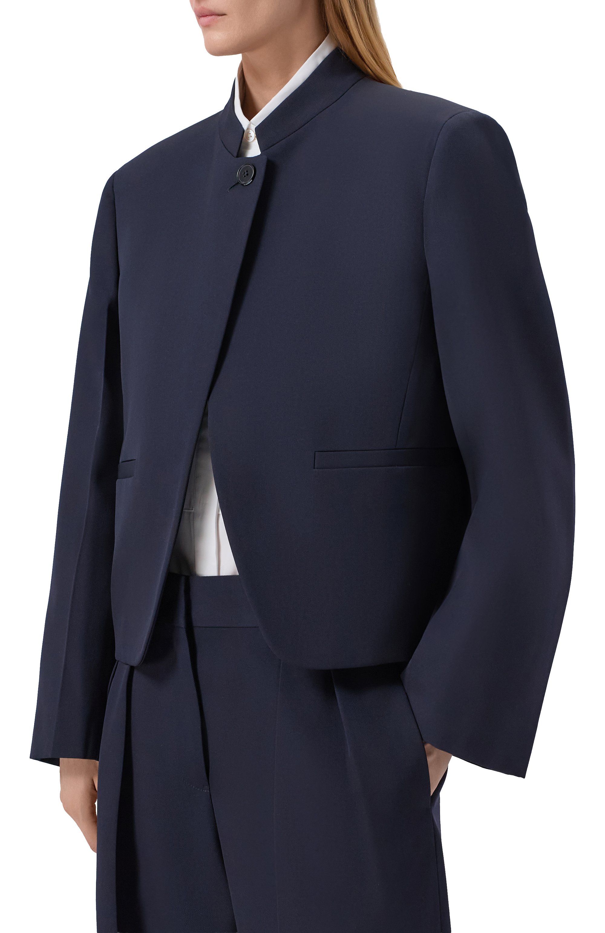 Шерстяной жакет JIL SANDER, арт. J01BN0145/J40002, фото 3