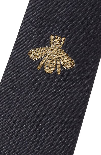 Шелковый галстук GUCCI, арт. 454658 4E647, фото 4
