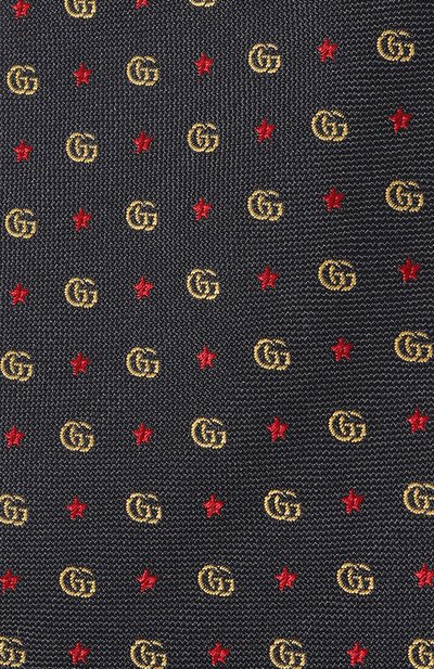 Шелковый галстук GUCCI, арт. 672466 4E002, фото 4