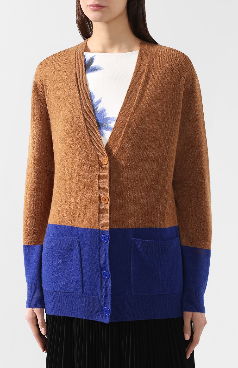Кашемировый кардиган DRIES VAN NOTEN, арт. 191-11202-7711, фото 3