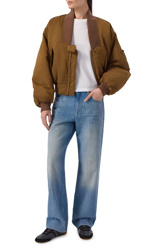 Кожаные кроссовки Chloe Kick Chloé CH26S15RVQ Чёрный  CH26S15RVQ Фото 3