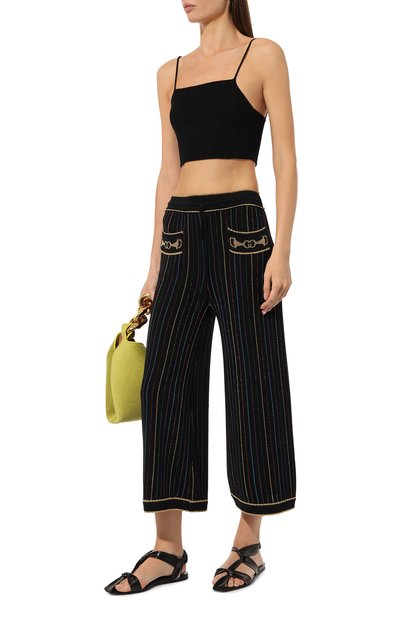 Шерстяные брюки GUCCI, арт. 606002 XKA3T, фото 2