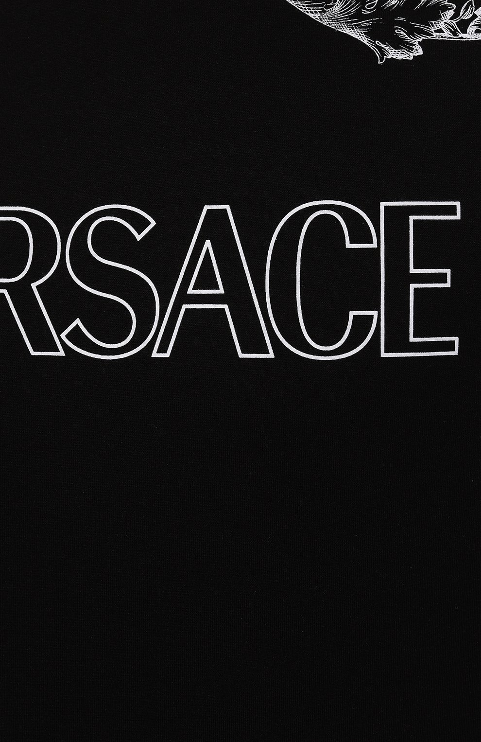 Хлопковая футболка VERSACE, арт. 1013302/1A09868, фото 5