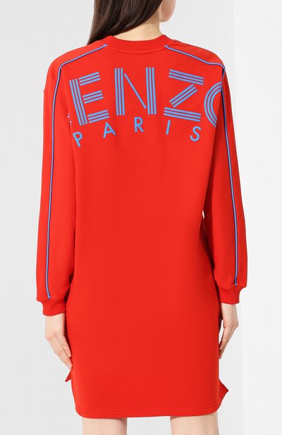 Хлопковое платье KENZO, арт. 2R0896952, фото 4