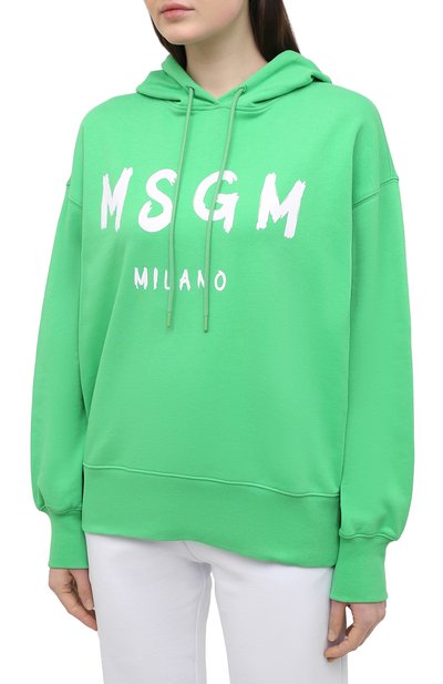 Хлопковое худи MSGM, арт. 3041MDM88 217299, фото 3