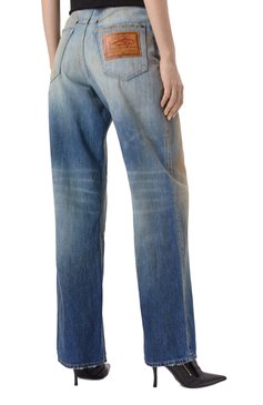 Женские джинсы san diego DSQUARED2 голубого цвета, арт. S75LB1017/S30309 | Фото 4 (Драгоценные камни: Проставлено; Длина (брюки, джинсы): Удлиненные; Материал сплава: �Проставлено; Детали: Потертости; Кросс-КТ: Деним; Материал внешний: Деним, Хлопок; Стили: Гранж; Силуэт Ж (брюки и джинсы): Прямые)