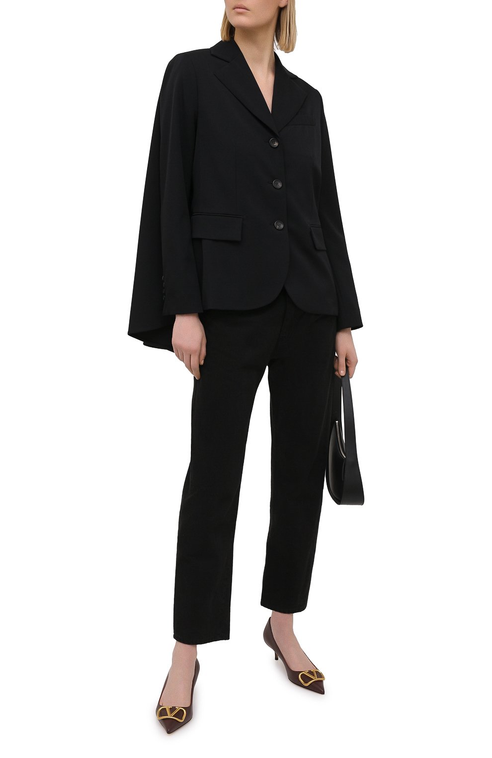 Кожаные туфли vlogo signature VALENTINO, арт. VW2S0Q63/DSH, фото 2