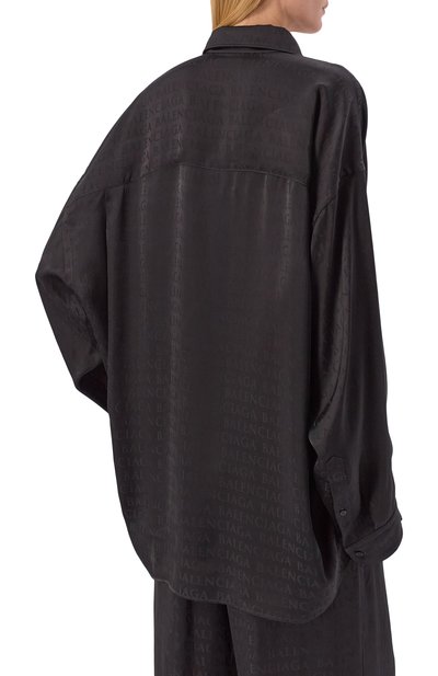 Рубашка из вискозы BALENCIAGA, арт. 850978/TT054, фото 4