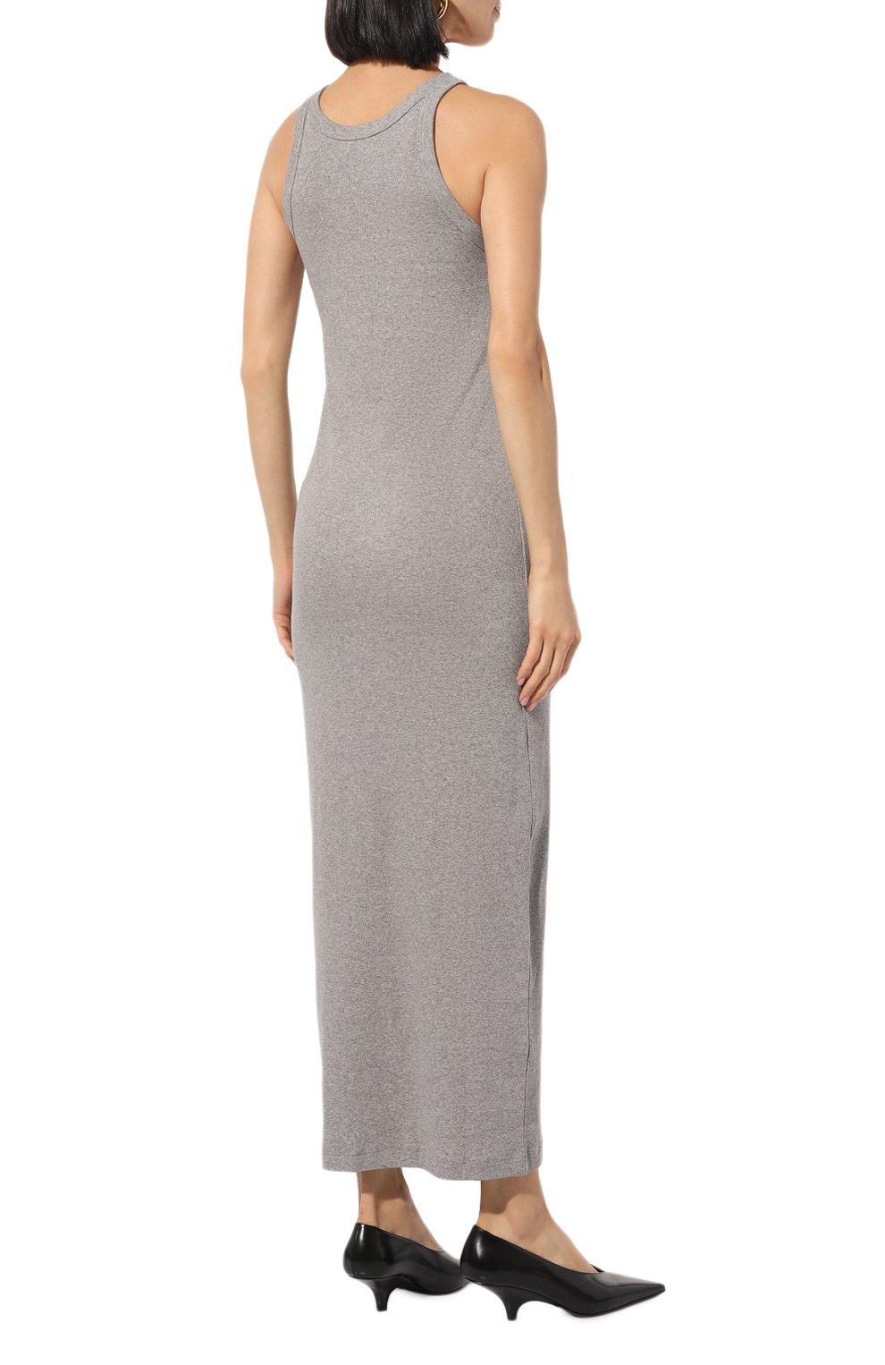 Хлопковое платье TOTEME, арт. 243-WRD3766-FB0246, фото 4