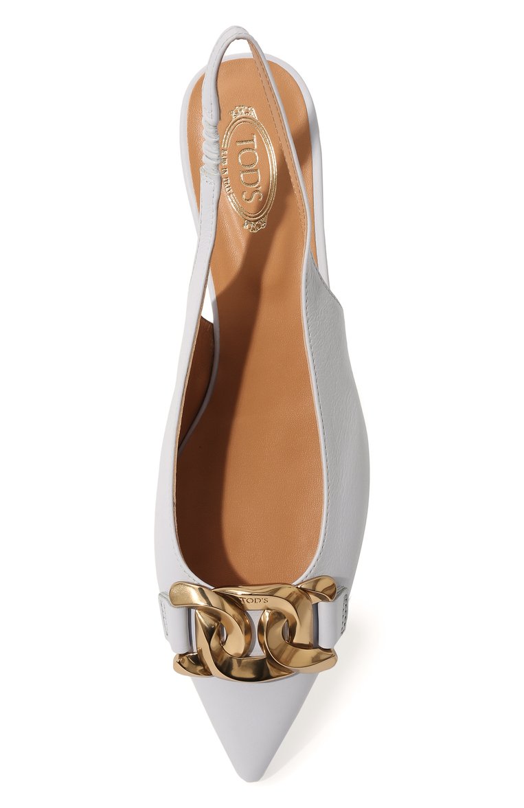 Кожаные балетки TOD’S, арт. XXW10K0FQ40SYR, фото 1