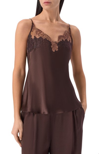 Шелковый топ CARINE GILSON, арт. AL0893HS, фото 3