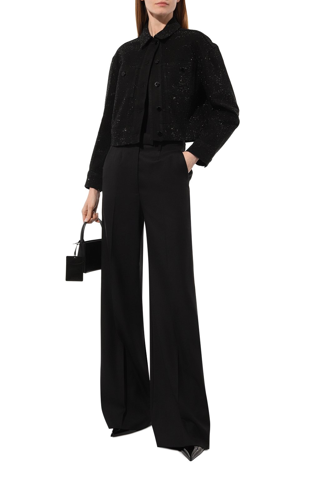 Жакет с отделкой стразами EMPORIO ARMANI, арт. 6R2B83/2DAFZ, фото 2