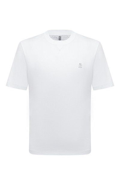 Мужская хлопковая футболка BRUNELLO CUCINELLI, арт. M0B131328G