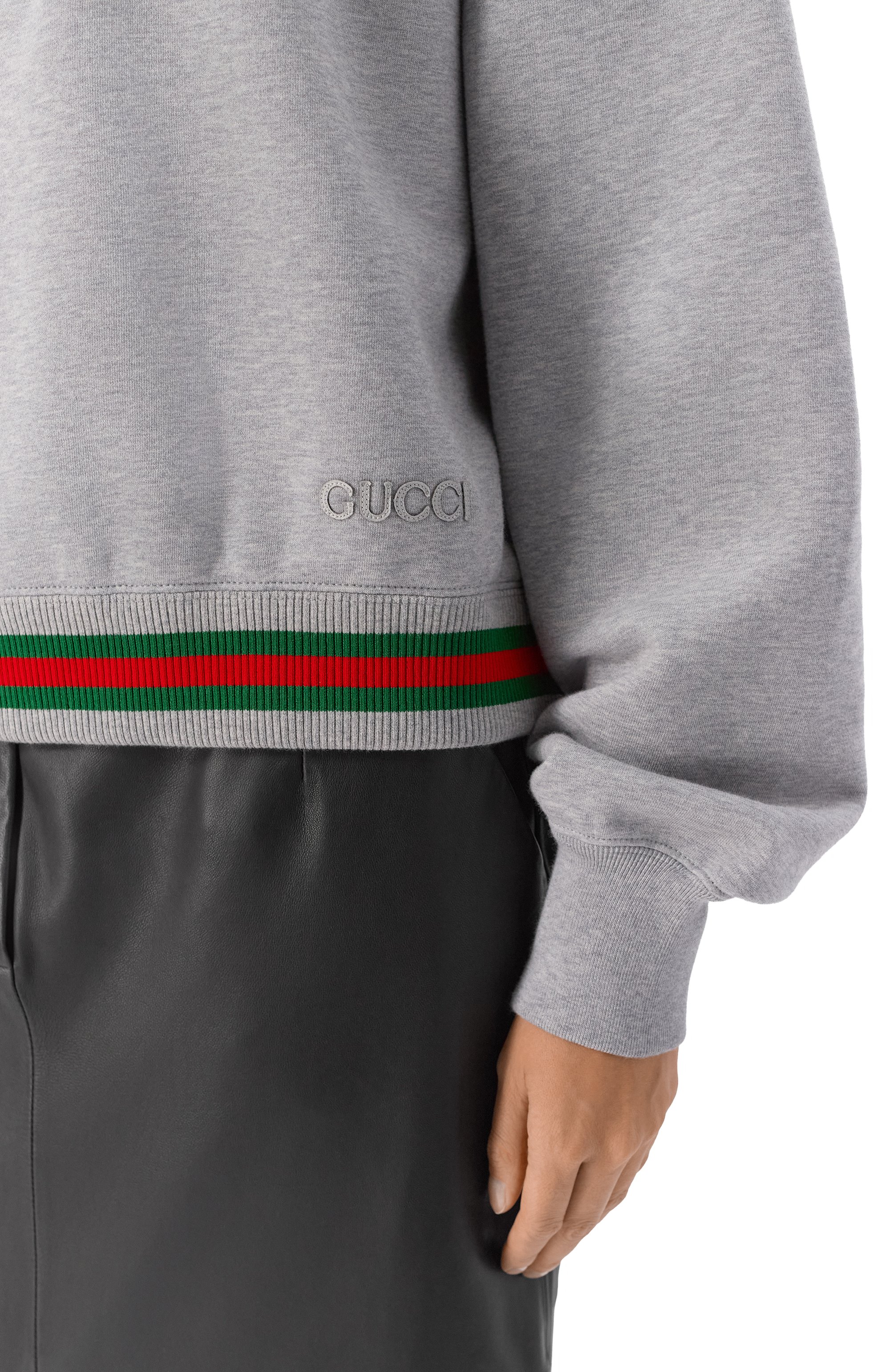 Хлопковый свитшот GUCCI, арт. 794632/XJG08, фото 5