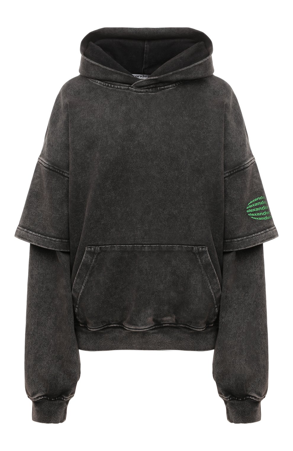 Хлопковое худи ALEXANDER WANG, арт. UCC1221491, фото 1