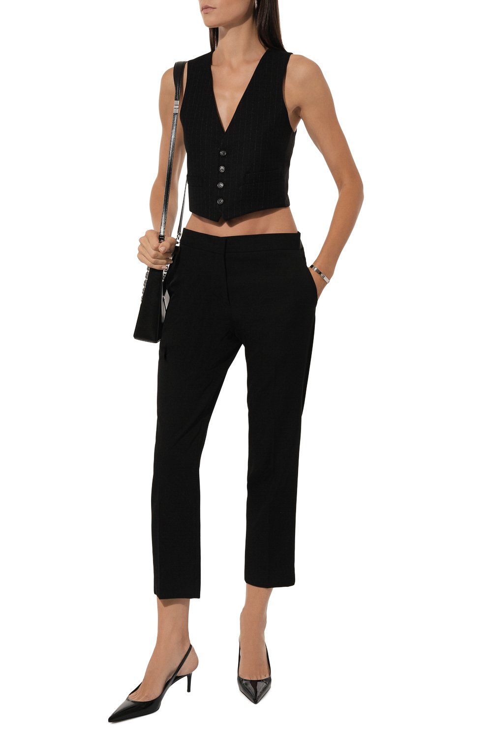 Шерстяной жилет SAINT LAURENT, арт. 754870/Y5H30, фото 2