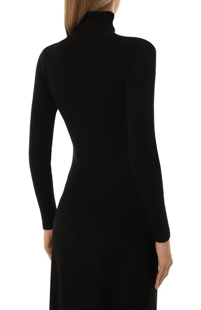 Водолазка PIETRO BRUNELLI черного цвета по цене 15100 руб., арт. MAM080/VIM038/9999, фото 4 Водолазка PIETRO BRUNELLI, арт. MAM080/VIM038/9999, фото 4