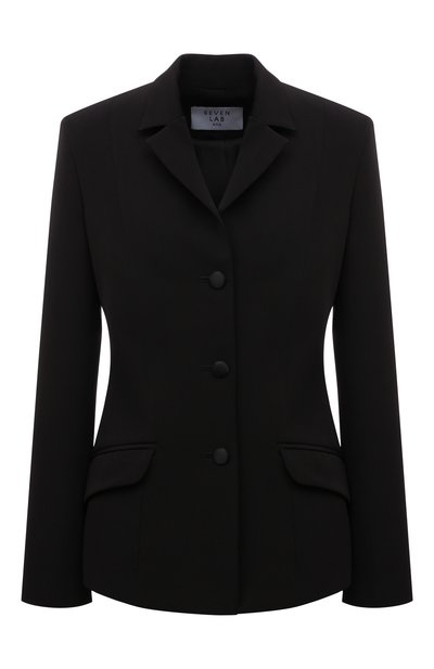 Женский жакет из вискозы SEVEN LAB, арт. JDR black