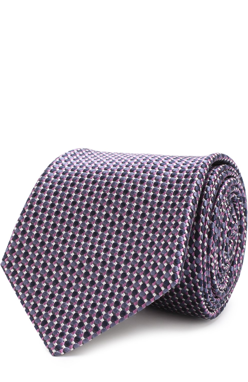Шелковый галстук с узором BRIONI, арт. 061E00/07449, фото 1